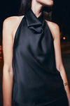 Noor Satin Neck Top