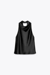 Noor Satin Neck Top