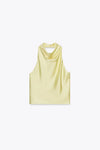 Noor Satin Neck Top