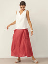 100% Linen V-Neck Sleeveless Tank Top NICOLE