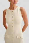 Amaris Hilton Midi Dress
