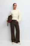 Claudia Sleeve Knitted Top