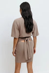 Leona Tie Midi Dress