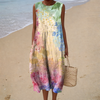 Lucienne | Bohemian Midi Dress