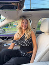 Livia Polka Dotted Top