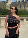 Livia Polka Dotted Top