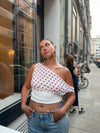 Livia Polka Dotted Top