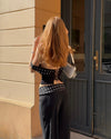 Livia Polka Dotted Top