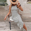 OLYMPIA™ - Casual Striped Sleeveless Summer Maxi Dress