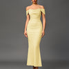 EUNOIA™ - Elegant Off Shoulder Backless Mermaid Dress