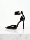 Metal Toe Stiletto Heel
