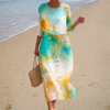 Aurore | Luminous Watercolour Dress