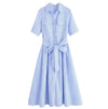 Margot | Short Sleeve Pocket Shirt Dress
