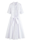 Margot | Short Sleeve Pocket Shirt Dress