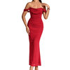 PRIMROSE™ – Stylish One-Shoulder Corset Mesh Dress