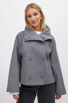 Clara Short Wool Coat