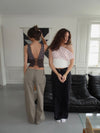 Livia Polka Dotted Top
