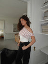 Livia Polka Dotted Top